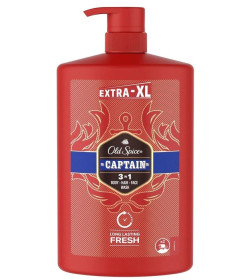 Гель для душа+шампунь Old Spice Captain 2в1 1000мл