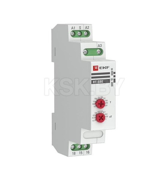 Реле времени (задержка выключ. после пропад. сигн.) RT-SBE EKF PROxima (rt-sbe) 