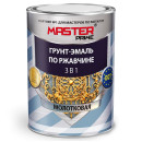 Грунт-эмаль по ржавчине Farbitex MASTER PRIME молотковая, слоновая кость, глянец  0,9 л (4300012008) 