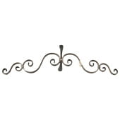Кованый элемент (узор) (высота 250мм, ширина 880мм, полоса 12*6мм)