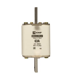 Плавкая вставка ППН-37 400/63А габарит 2 EKF PROxima