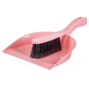 Щетка-сметка с совком ИДЕАЛ Розовый (М 5171) 