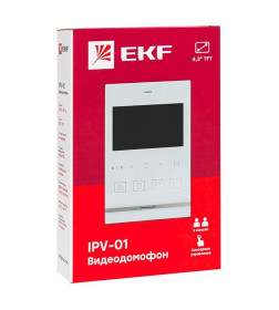 Видеодомофон EKF IPV-01 4''TFT IP20