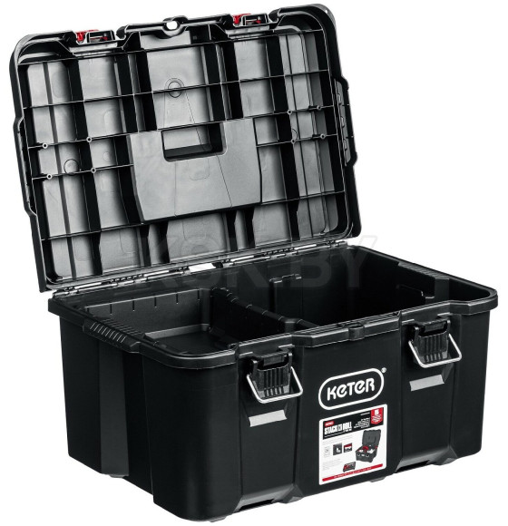 Ящик для инструментов Stack n Roll Tool Box Black New Keter 17210774 (17210774) 