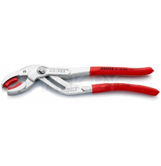 Клещи переставные трубные захватные 250мм (10-75 мм) Knipex 8113250 (8113250) 