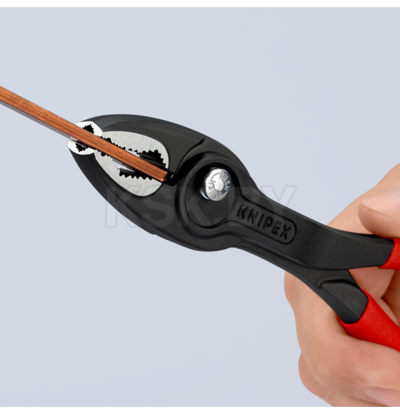 Клещи захватные 220мм TwinGrip (4-22 мм) Knipex 8201200 (8201200) 