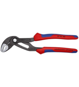 Клещи переставные 180мм (захват 42 мм) с фиксатором COBRA Knipex 8702180