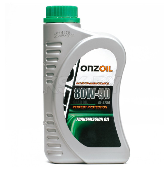 Масло трансмиссионное ONZOIL GEAR OIL 80W-90 GL-4 Pro 0,9л.