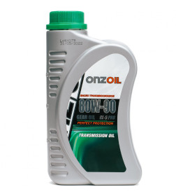 Масло трансмиссионное ONZOIL GEAR OIL 80W-90 GL-5 Pro 0,9л.