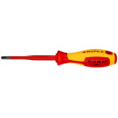 Отвертка крестовая PH2х212 мм Slim VDE 1000V (длина стержня 100 мм) PlusMinus Knipex 982402SLS (982402SLS) 