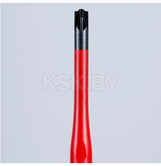 Отвертка крестовая PZ1х187 мм Slim VDE 1000V (длина стержня 80 мм) PlusMinus Knipex 982501SLS (982501SLS) 