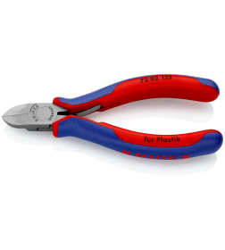 Бокорезы 125мм для пластмассы Knipex 7202125