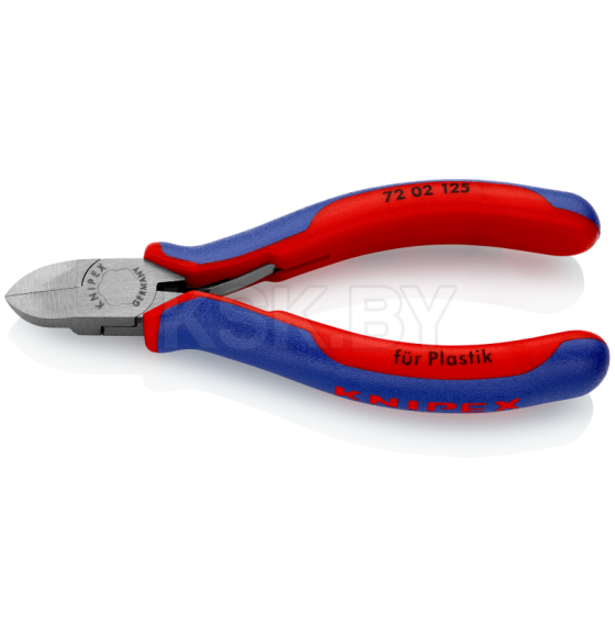 Бокорезы 125мм для пластмассы Knipex 7202125 (7202125) 