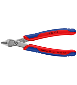 Бокорезы 125мм прецизионные Electronic Super Knips Knipex 54 HRC 7803125