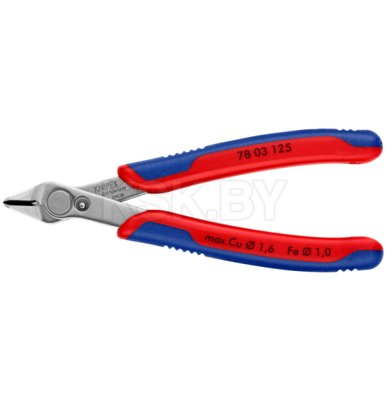 Бокорезы 125мм прецизионные Electronic Super Knips Knipex 54 HRC 7803125 (7803125) 