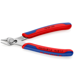 Бокорезы 125мм прецизионные Electronic Super Knips Knipex 54 HRC 7803125