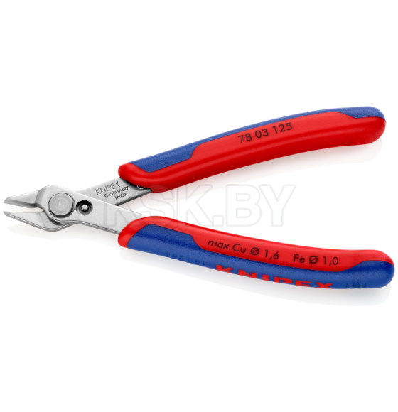 Бокорезы 125мм прецизионные Electronic Super Knips Knipex 54 HRC 7803125 (7803125) 