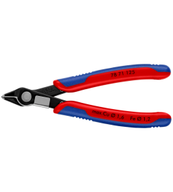 Бокорезы прецизионные 125мм Electronic Super Knips Knipex 7871125