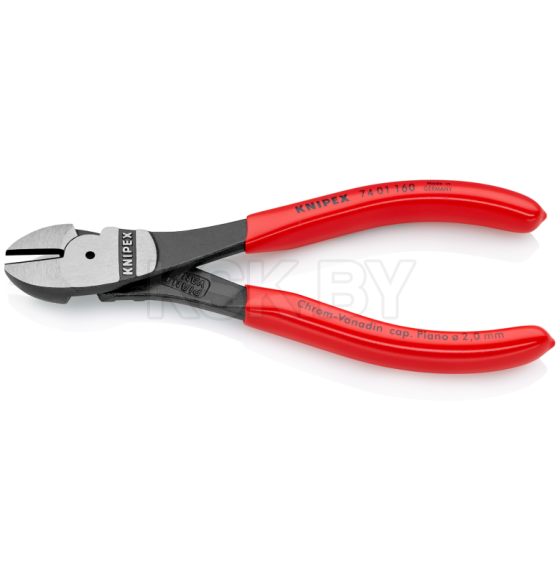 Бокорезы 160мм силовые Knipex 7401160 (7401160) 