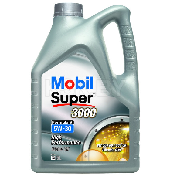 Масло моторное Mobil Super 3000 Formula V 5w30, 5л (154447) 