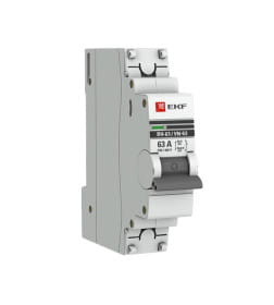 Выключатель нагрузки 1P 63А ВН-63 EKF PROxima