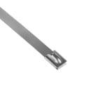 Хомут AISI 304 из нержавеющей стали, 7.9x200 (10 шт.) FlexLock PROxima (plc-fl-tss-304-7.9x200-r) 