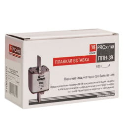 Плавкая вставка ППН-39 630/500А габарит 3 EKF PROxima