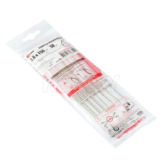 Хомут P6.6 стандартный (б), 3.6x150 (100шт) FlexLock PROxima (plc-fl-ctsw-3.6x150) 