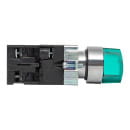Переключатель BD21 2P c зеленой подсветкой 230В NO EKF PROxima (xb2-bk21-g-230) 