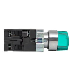 Переключатель BD21 2P c зеленой подсветкой 230В NO EKF PROxima