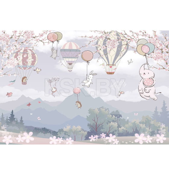 Фотообои Vimala Детский сюжет М522, 2700х4000мм (M522) 