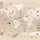 Фотообои Vimala Карта мира FCZ003250, 2700х4000мм (FCZ003250) 