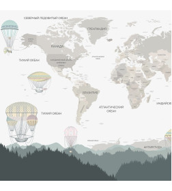 Фотообои Vimala Карта мира FCZ003264, 2700х4000мм