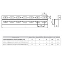 Профиль перфорированный Z-образный К238 30х40х2000 мм (2 мм) EKF (ppz3040-2-2) 