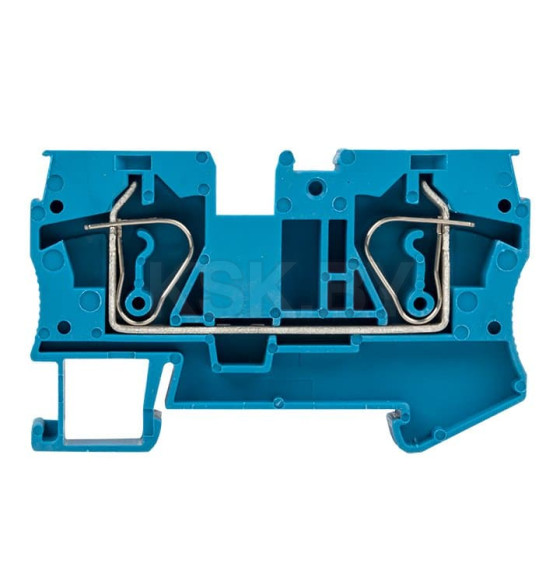 Колодка клеммная пружинная JXB-ST-4 41А синяя EKF PROxima (plc-jxb-st-4-blue) 