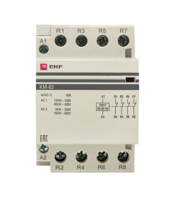 Контактор модульный КМ 63А 4NC (3 мод.) EKF PROxima