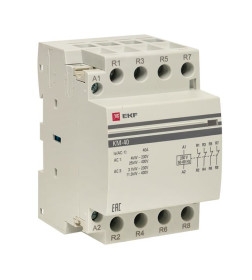 Контактор модульный КМ 40А 4NC (3 мод.) EKF PROxima