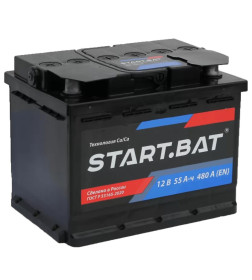 Аккумулятор START.BAT 6СТ- 55 VLR Euro