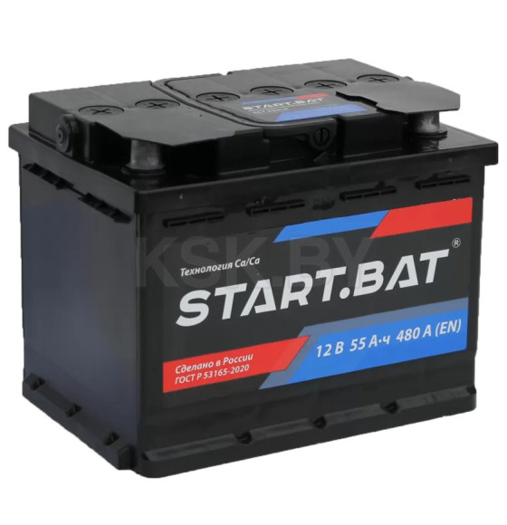 Аккумулятор START.BAT 6СТ- 55 VLR Euro (555108024) 