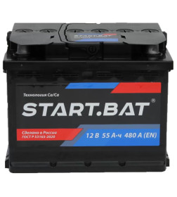 Аккумулятор START.BAT 6СТ- 55 VLR Euro