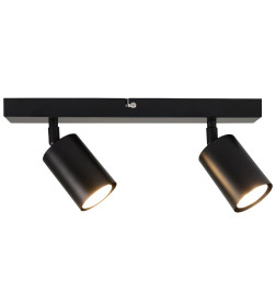 Светильник 1100/4-2CH Shot 2 BLK