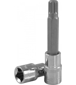 Насадка торцевая 1/2" DR с вставкой-битой SPLINE M16х100 мм Ombra 121716