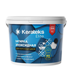 Фуга эпоксидная Kerateks Elite С.78-венге, 2,5 кг.