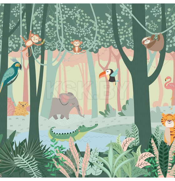 Фотообои Vimala Детский сюжет FBZ002934, 2700х3000мм (FBZ002934) 