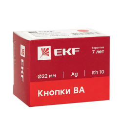 Кнопка BA61 синяя NO IP65 EKF PROxima