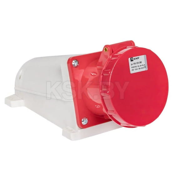 Розетка стационарная наружная 145 3Р+РЕ+N 125А 380В IP67 EKF PROxima (ps-145-125-380) 