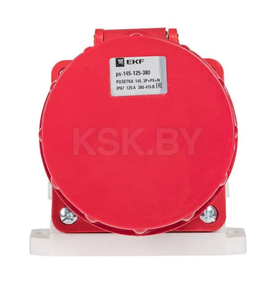 Розетка стационарная наружная 145 3Р+РЕ+N 125А 380В IP67 EKF PROxima (ps-145-125-380) 