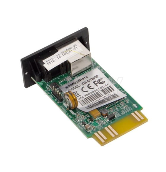 Встраиваемый WEB/SNMP адаптер для подключения ИБП к сети Ethernet /RS232 (SNMP) 