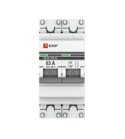 Выключатель нагрузки 2P 63А ВН-63 EKF PROxima