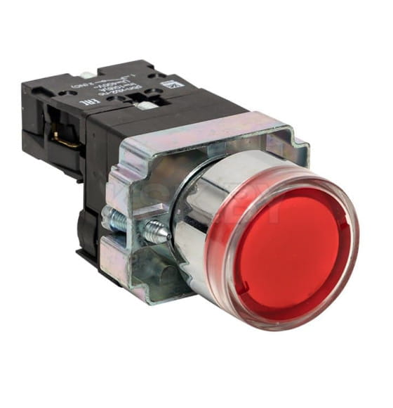 Кнопка BA42 с подстветкой 24В красная NC EKF PROxima (xb2-bw42-24) 